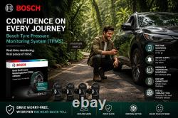 Bosch TPMS Tyre Pressure Monitoring System for Cars 4 Sensors Bluetooth App