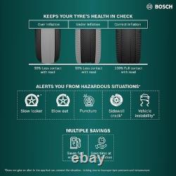 Bosch TPMS Tyre Pressure Monitoring System for Cars 4 Sensors Bluetooth App