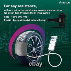 Bosch TPMS Tyre Pressure Monitoring System for Cars 4 Sensors Bluetooth App Bosch TPMS Tyre Pressure Monitoring System for Cars 4 Sensors Bluetooth App