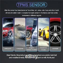 CAREUD Car TPMS Tire Pressure Monitor System + 6 External Sensor For Truck Van