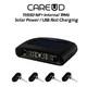 Careud T880-nf+ Solar Tpms Car Tire Pressure Monitoring System+4 Internal Sensor