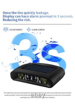 CAREUD T880-NF+ Solar TPMS Car Tire Pressure Monitoring System+4 Internal Sensor