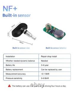 CAREUD T882-NF+ Car TPMS Car Tire Pressure Monitoring System+4 Internal Sensor