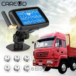 CAREUD U901T Wireless Tire Pressure Monitoring System TPMS 6 Ext Senor for Truck