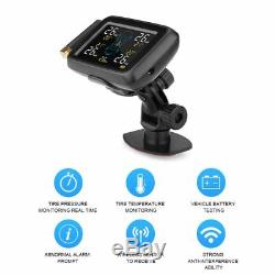 CAREUD U901T Wireless Tire Pressure Monitoring System TPMS 6 Ext Senor for Truck