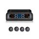 C-260 Car Tire Pressure Monitoring System Solar Real-time Tester Lcd Screen 4 Se