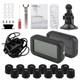 Car Tpms Truck Rv Solar Tyre Pressure Monitor Monitoring System With 12 Sensors