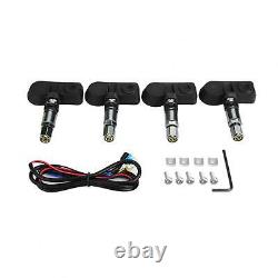 Car Tire Pressure Monitor System TPMS With 4 Internal Sensors For Black