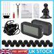 Car Wireless Solar Tpms Lcd Tire Pressure Monitoring System+18 External Sensors