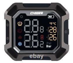 Chigee G3 Tyre Pressure Monitor System Kit Black Include 2 sensors MFP0081