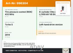 Control Unit ECU module Tire-pressure monitoring Direct trigger Le Rear for Caye