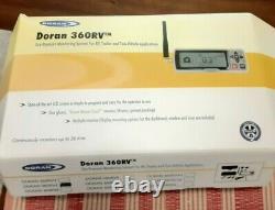 DORAN 360RV 4 tire SENSORS OPEN BOX new PRESSURE monitoring SYSTEM