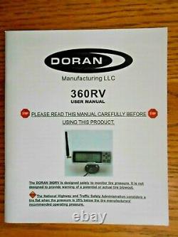 Doran 360RV8 Tire Pressure Monitoring 8 Sensor System