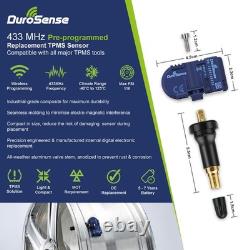 DuroSense Compact TPMS Tyre Pressure BLANK Programmable Sensor 16 Pack Silver