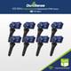 Durosense Compact Tpms Tyre Pressure Blank Programmable Sensor 8 Pack Rubber