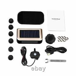 Elikliv Solar Tire Pressure Monitoring System for RV Trailer, TPMS Wireless M