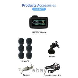 External Waterproof Tire Pressure Monitoring System for 6 Wheel Trucks