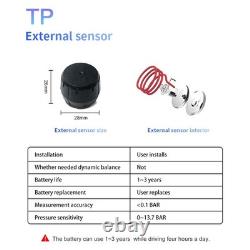 External Waterproof Tire Pressure Monitoring System for 6 Wheel Trucks