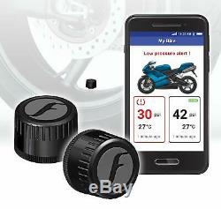 FOBO Bike 2 Tire Pressure Monitoring Systems Black