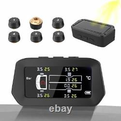 Freight Car Pressure Monitoring System Digital LCD Display TPMS 6 Tyre Light