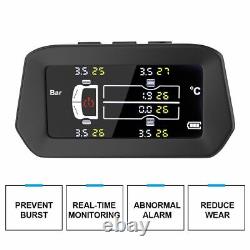 Freight Car Pressure Monitoring System Digital LCD Display TPMS 6 Tyre Light