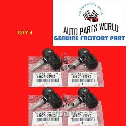 GENUINE TOYOTA 4RUNNER RAV4 ES350 CT200h GX460 TIRE PRESSURE MONITOR SET OF 4