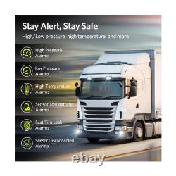 GUTA Trailer Tire Pressure Monitoring System, RV Tire Pressure Monitor with 8
