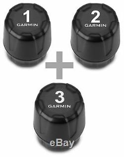 Garmin Tire Pressure Monitor Sensor for zumo 390LM and 590LM 010-11997-00 3 Pack