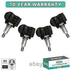 Genuine Jaguar Xe X760 Xf II X260 Tyre Pressure Monitoring Sensors Tpms Set Of 4