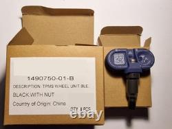 Genuine New Tesla Bluetooth TPMS Tire Pressure Sensor x4 Part No. 1490750-01-B
