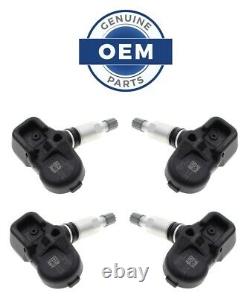 Genuine Set of 4 Tire Pressure Monitoring Sensors TPMS For Toyota 4Runner RAV4