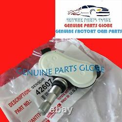 Genuine Toyota 20° Sienna Sequoia Tundra Tire Pressure Monitor Sensor Set Of 4