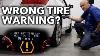 Gm Tire Warning Wrong Location How To Relearn Gm Tire Pressure Sensors