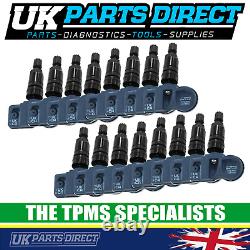 Hamaton EU-Pro TPMS Tyre Pressure Sensors PACK OF 16 BLACK STEM