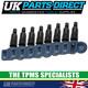 Hamaton Eu-pro Tpms Tyre Pressure Sensors Pack Of 8 Black Stem