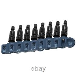 Hamaton EU-Pro TPMS Tyre Pressure Sensors PACK OF 8 BLACK STEM