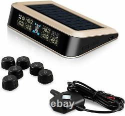 IKer Tire Pressure Monitoring System for RV Trailer TPMS with 6 Sensors and A