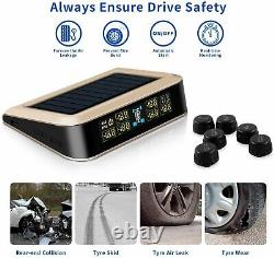 IKer Tire Pressure Monitoring System for RV Trailer TPMS with 6 Sensors and A