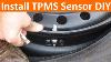 Install New Tpms Sensor Diy Without Needing Rebalance