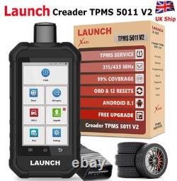 LAUNCH Creader 5011 V2 TPMS Tire Pressure Monitoring Sensor Activation Diagnosis