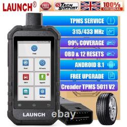 LAUNCH Creader 5011 V2 TPMS Tire Pressure Monitoring Sensor Scanner of CRT5011E