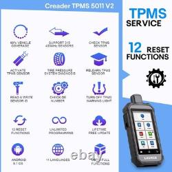 LAUNCH Creader TPMS 5011 V2 Tire Pressure Monitoring With 4x TSENSOR-05S Sensor