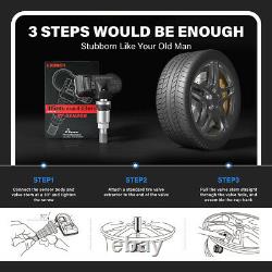 LAUNCH LTR-01 RF Sensor 315MHz & 433MHz Tire Pressure Monitor Sensor Metal TPMS