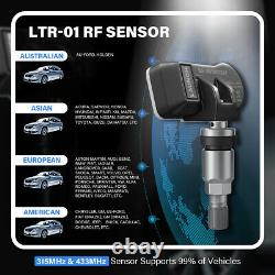 LAUNCH LTR-01 RF Sensor 315MHz & 433MHz Tire Pressure Monitor Sensor Metal TPMS