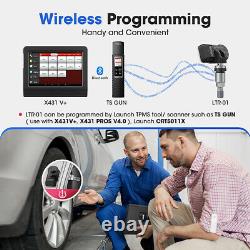 LAUNCH LTR-01 RF Sensor 315MHz & 433MHz Tire Pressure Monitor Sensor Metal TPMS