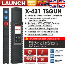 Launch X-431 TSGUN WAND TPMS Car Tire Pressure Detector Terminator Program