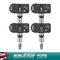 MOREsensor 4-Pack TPMS Tyre Pressure Sensor PRE-CODED for Audi S003AUD-4