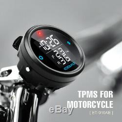 Motorbike Motorcycle TPMS Digital Tire Tyre Pressure Monitoring System ET-910AE