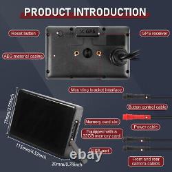 Motorcycle Gauge Tire Pressure Monitor Inclinometer Alarm Camcorders Tachometer