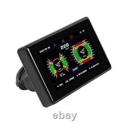 Motorcycle Gauge Tire Pressure Monitor Inclinometer Alarm Camcorders Tachometer